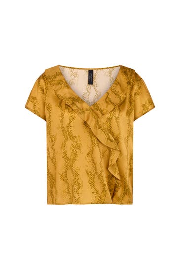 MARC CAIN T-Shirt amber gold