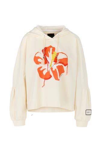 MARC CAIN Hoodie powder cream