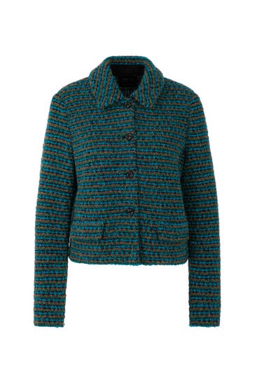 MARC CAIN Strickjacke dark jade green