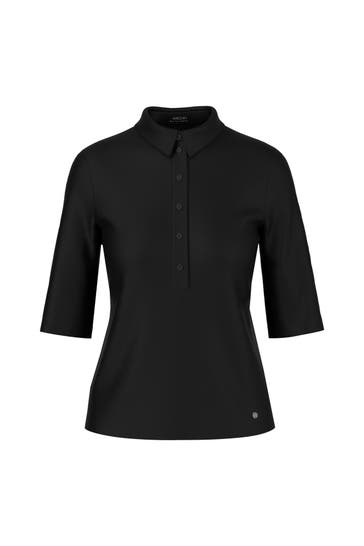 MARC CAIN Polo-Shirt black