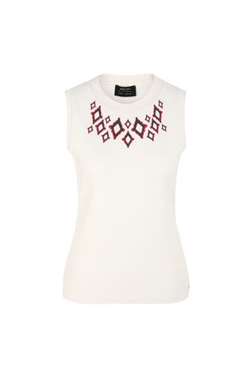 MARC CAIN Top off-white