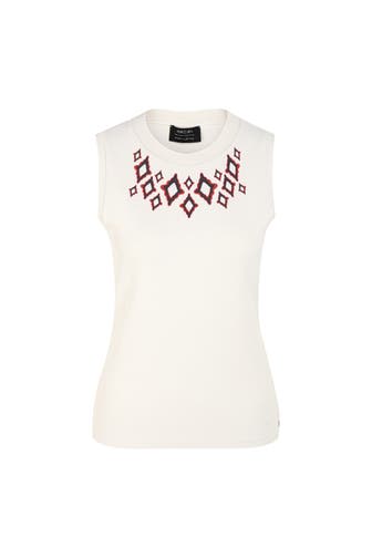 MARC CAIN Top off-white