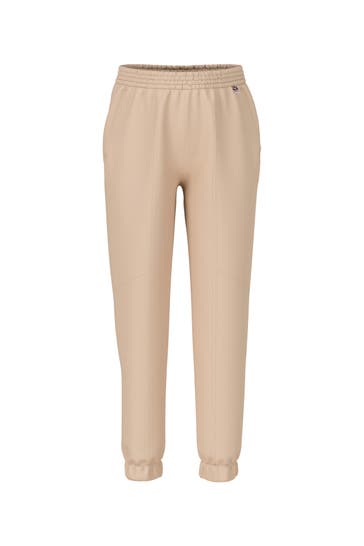 MARC CAIN Stoffhose RHODOS light stone Wide/ Loose Fit