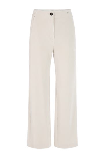MARC CAIN Business-Hose WELKOM smoke Flared