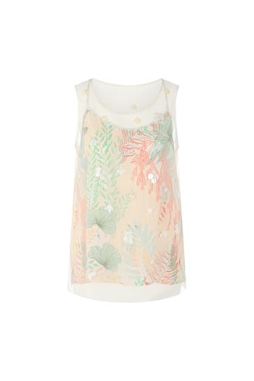 MARC CAIN Top bright ecru