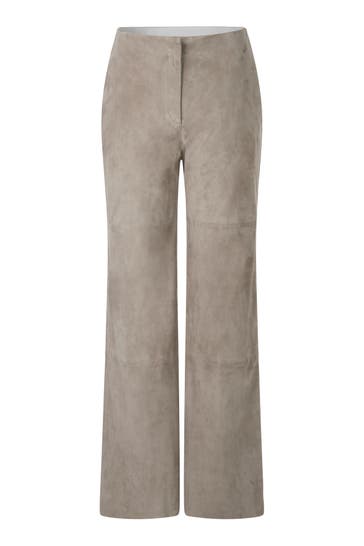 MARC CAIN Business-Hose WIGAN sage powder Wide/ Loose Fit