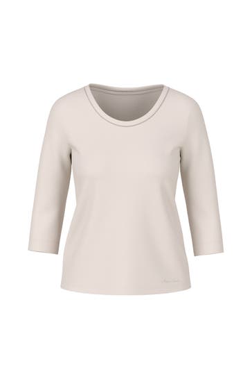 MARC CAIN T-Shirt light desert taupe