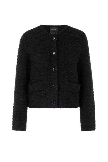 MARC CAIN Strickjacke black