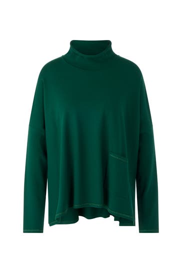 MARC CAIN Pullover dark jade green