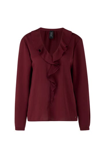 MARC CAIN Business-Bluse bright maroon