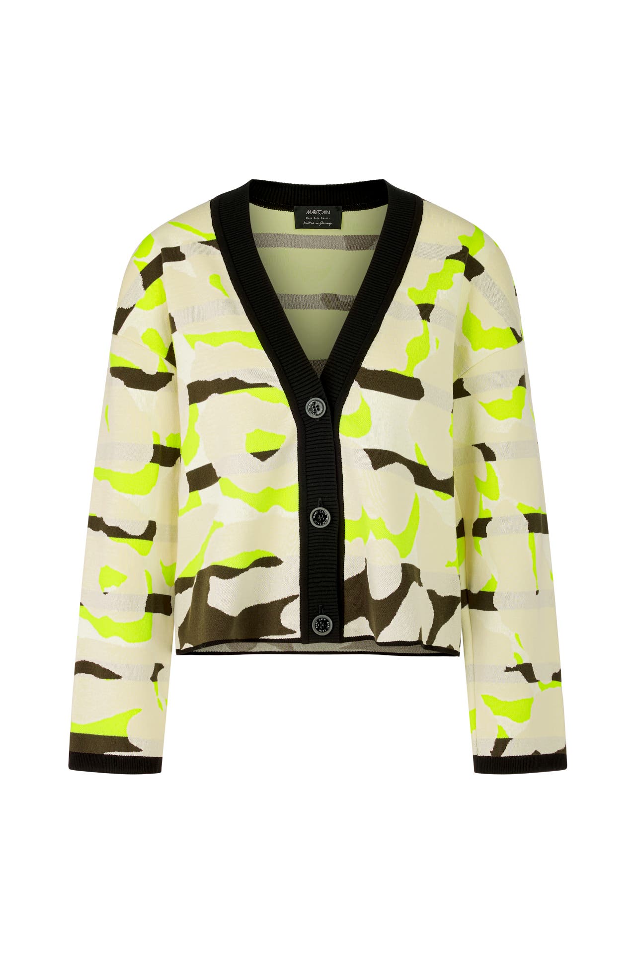 MARC CAIN Strickjacke olive drab, Bild 1