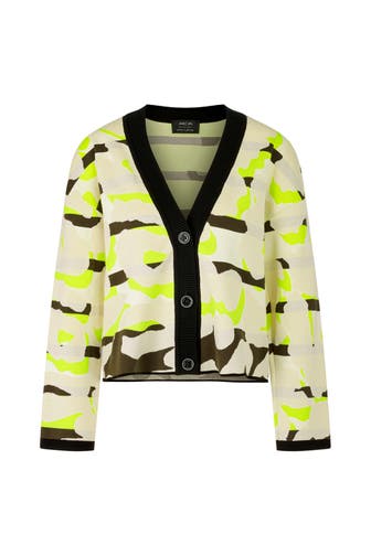 MARC CAIN Strickjacke olive drab