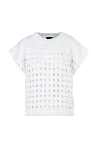 MARC CAIN Strickshirt white