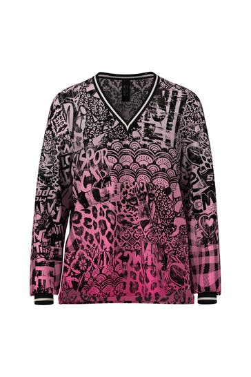 MARC CAIN Blusenshirt dragon fruit