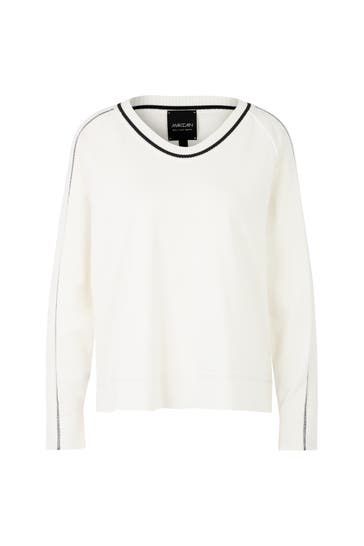 MARC CAIN Pullover off-white