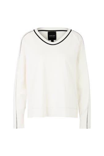 MARC CAIN Pullover off-white