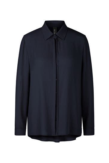 MARC CAIN Business-Bluse navy