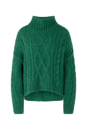 MARC CAIN Pullover dark jade green