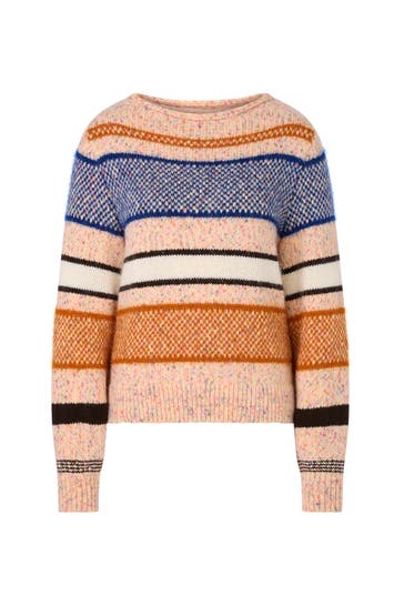 MARC CAIN Pullover bright pumpkin