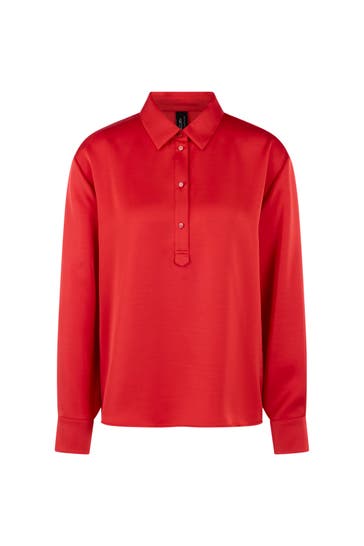MARC CAIN Business-Bluse aurora red