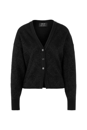 MARC CAIN Strickjacke black