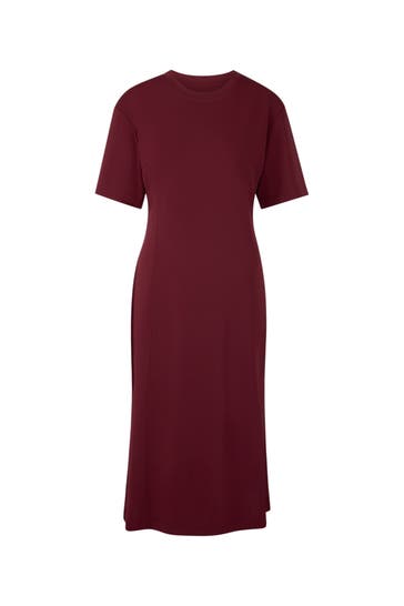 MARC CAIN Casual-Kleid bright maroon