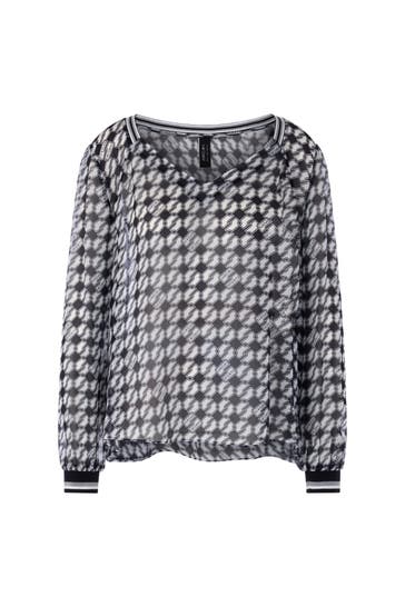 MARC CAIN Blusenshirt navy