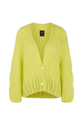 MARC CAIN Strickjacke limoncello