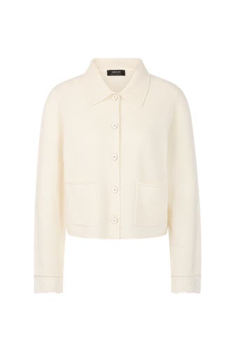 MARC CAIN Strickjacke off-white