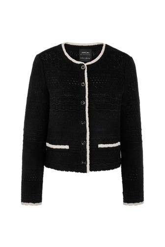 MARC CAIN Strickjacke black