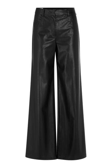 MARC CAIN Business-Hose WARRI black Wide/ Loose Fit