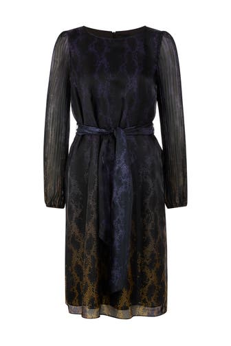 MARC CAIN Kleid black/amber gold