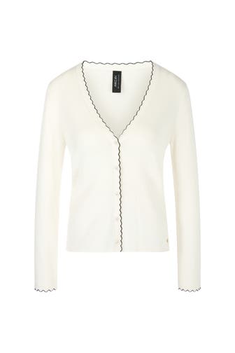 MARC CAIN Strickjacke off-white
