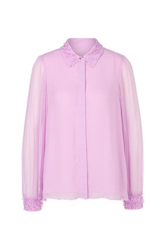 MARC CAIN Business-Bluse deep lavender