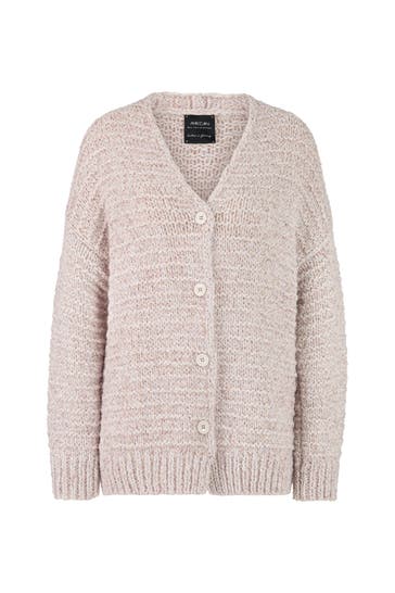 MARC CAIN Strickjacke light desert taupe
