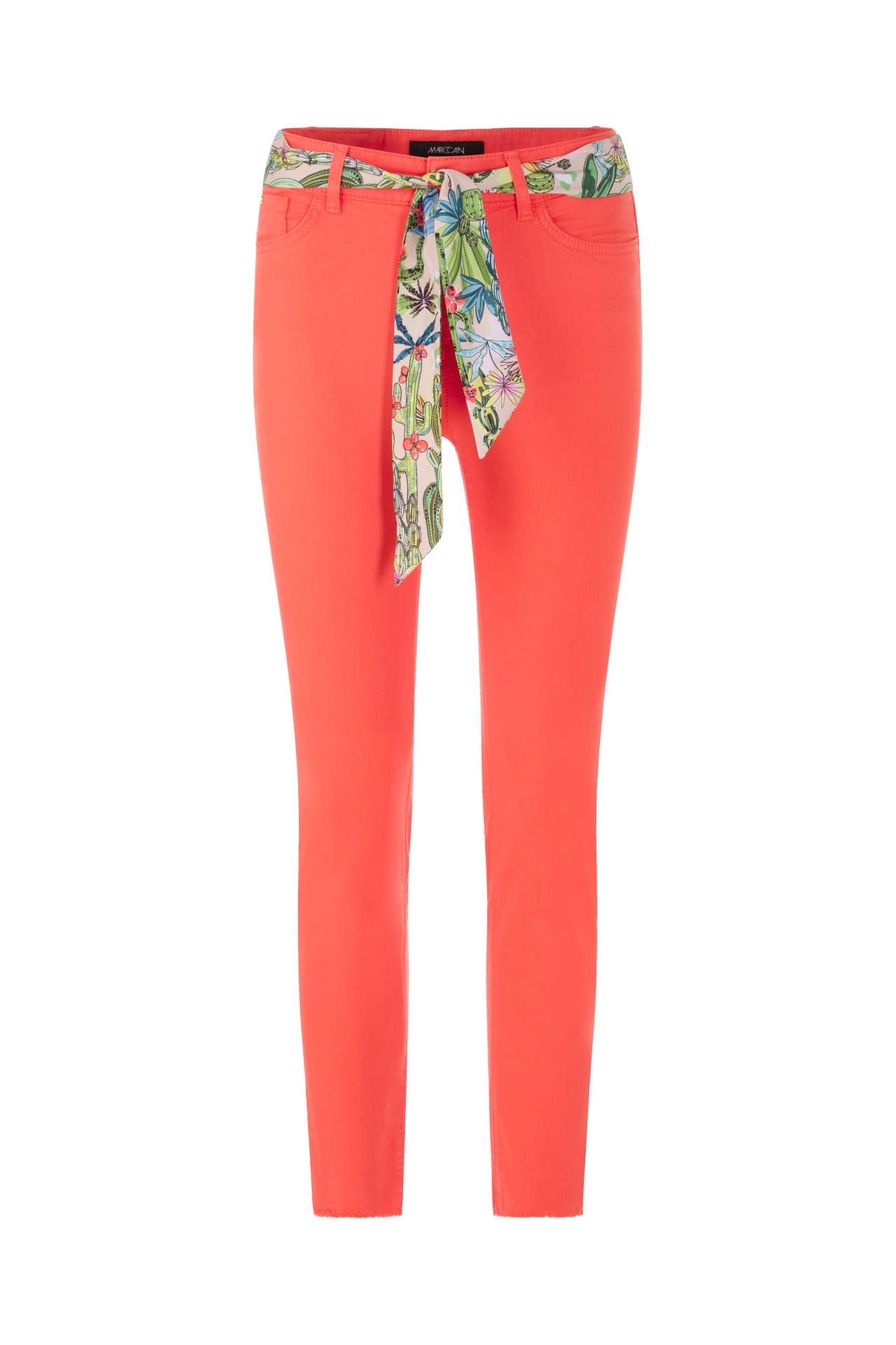 MARC CAIN Jeans SILEA bright tomato Slim, Bild 1