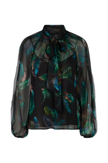 MARC CAIN Business-Bluse dark jade green