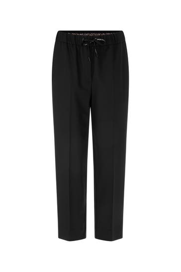 MARC CAIN Joggpant RANCHI black Wide/ Loose Fit