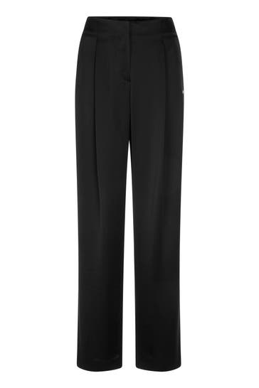 MARC CAIN Business-Hose WASCO black Loose Fit