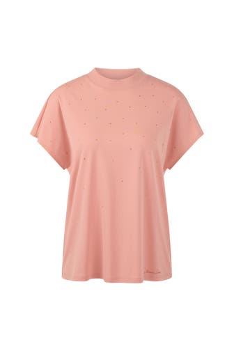 MARC CAIN T-Shirt peach beige