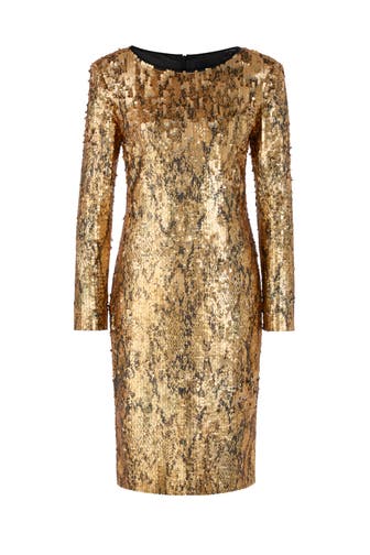 MARC CAIN Kleid amber gold