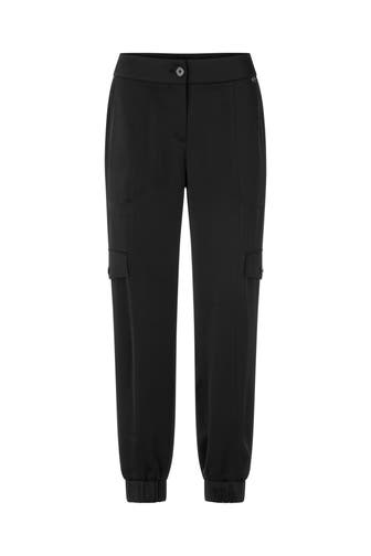 MARC CAIN Business-Hose RIDDER black Straight