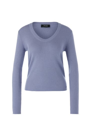 MARC CAIN Pullover bluish violet