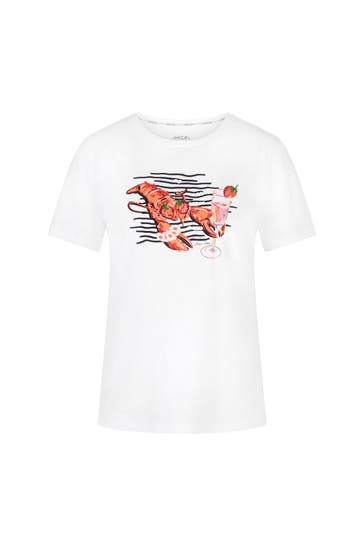 MARC CAIN T-Shirt white