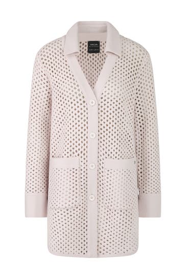 MARC CAIN Strickjacke light desert taupe