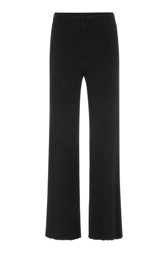 MARC CAIN Business-Hose WELKOM black Wide/ Loose Fit