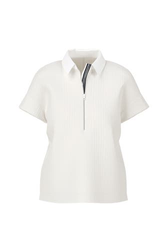 MARC CAIN Polo-Shirt off-white
