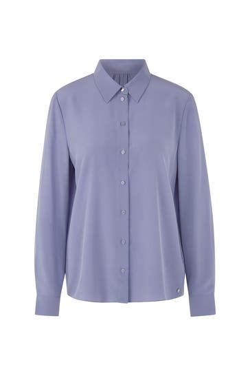 MARC CAIN Business-Bluse bluish violet