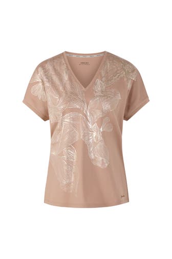 MARC CAIN T-Shirt warm taupe new
