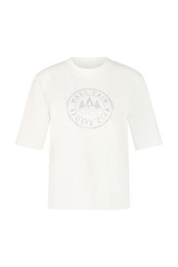 MARC CAIN T-Shirt off-white